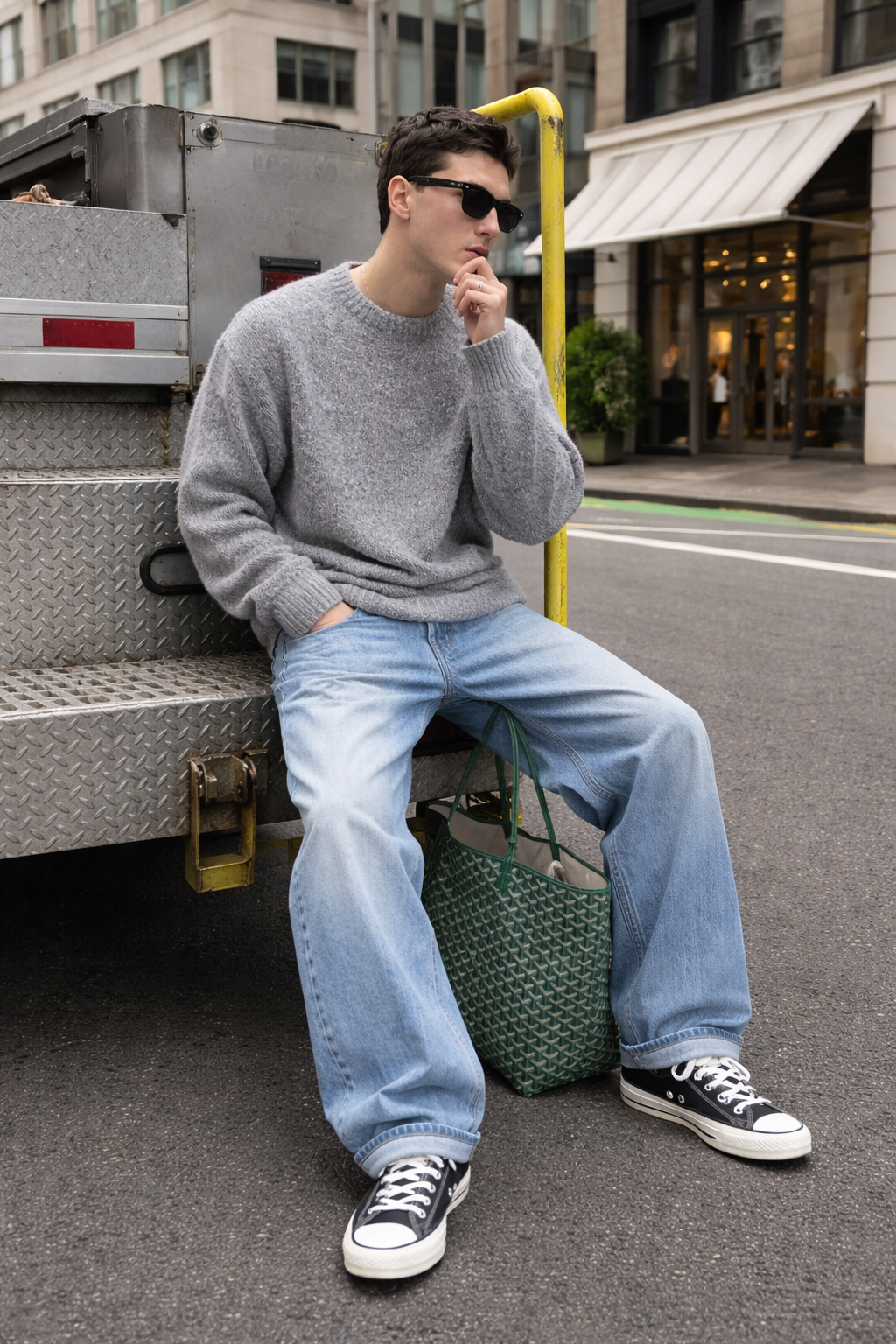 LENTO KNIT PULLOVER - Not finished