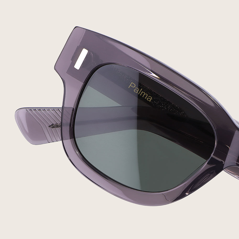 Marrjezi Palma Wayfarer Sunglasses – Purple Crystal