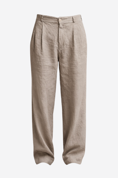 STRADA PLEATED WIDE-LEG PANTS