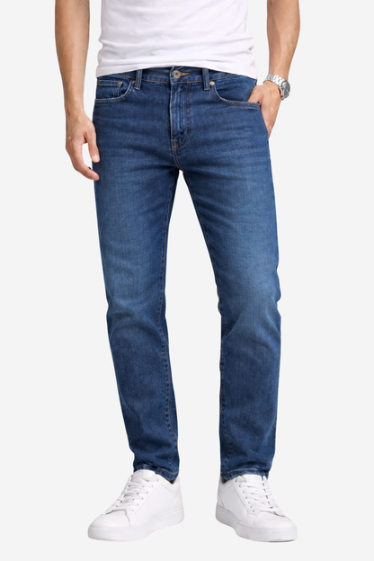 NADHIFU SLIM STRAIGHT STRETCH JEANS