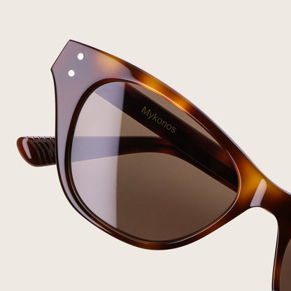 Marrjezi Mykonos Cat-Eye Sunglasses – Havana Tort