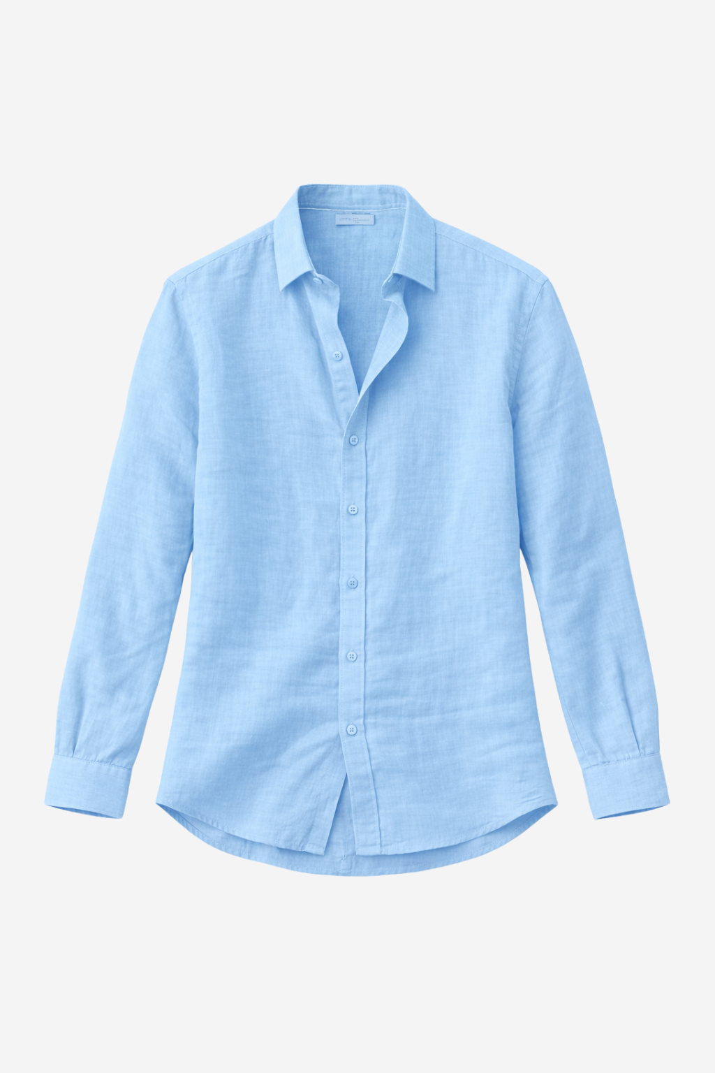 BAHARI NATURAL COTTON & LINEN LONG SLEEVE SHIRT