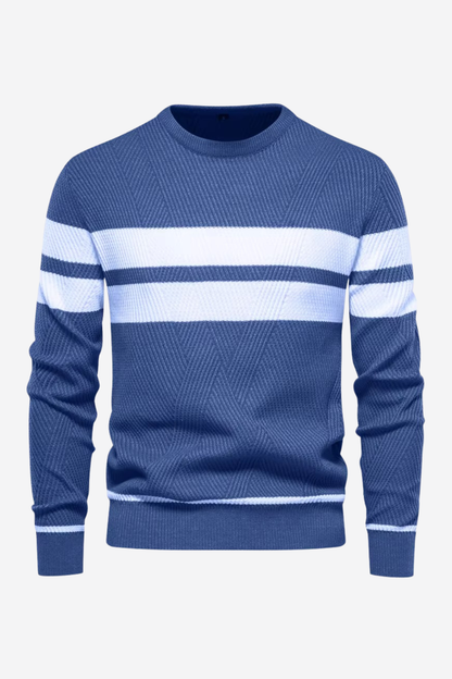 TRAMONTO O-NECK KNIT PULLOVER