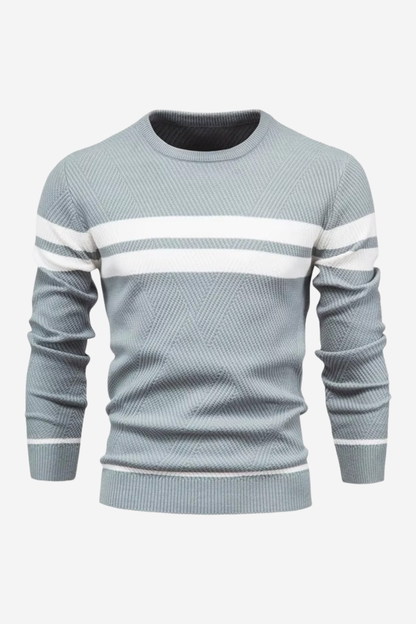 TRAMONTO O-NECK KNIT PULLOVER