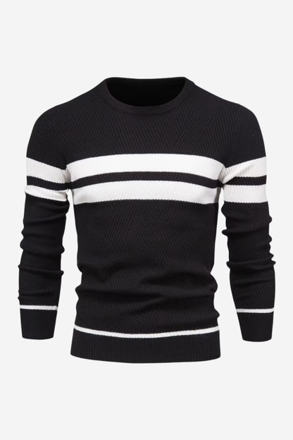 TRAMONTO O-NECK KNIT PULLOVER