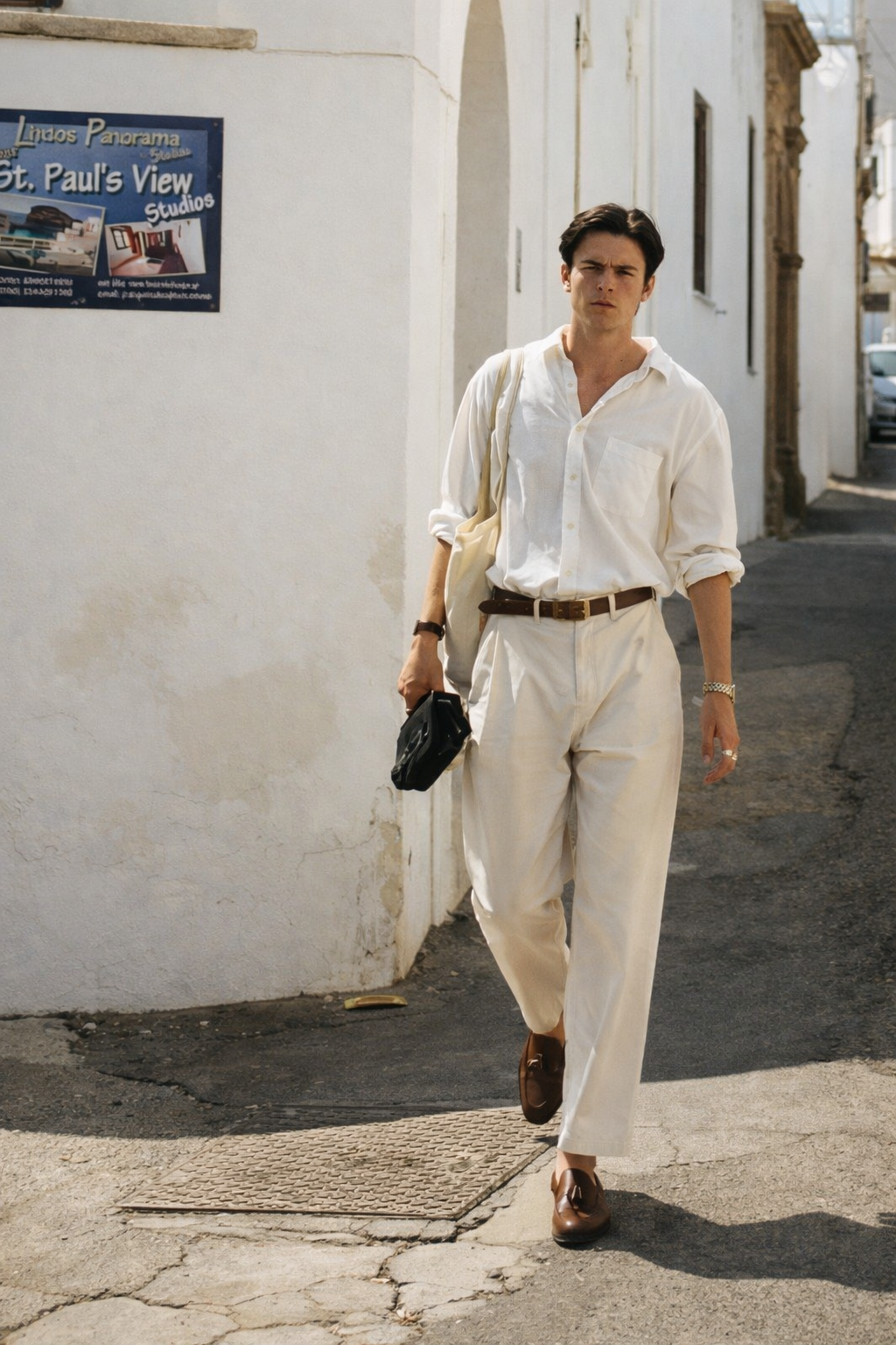 LINEN SUIT PANTS - Not finished