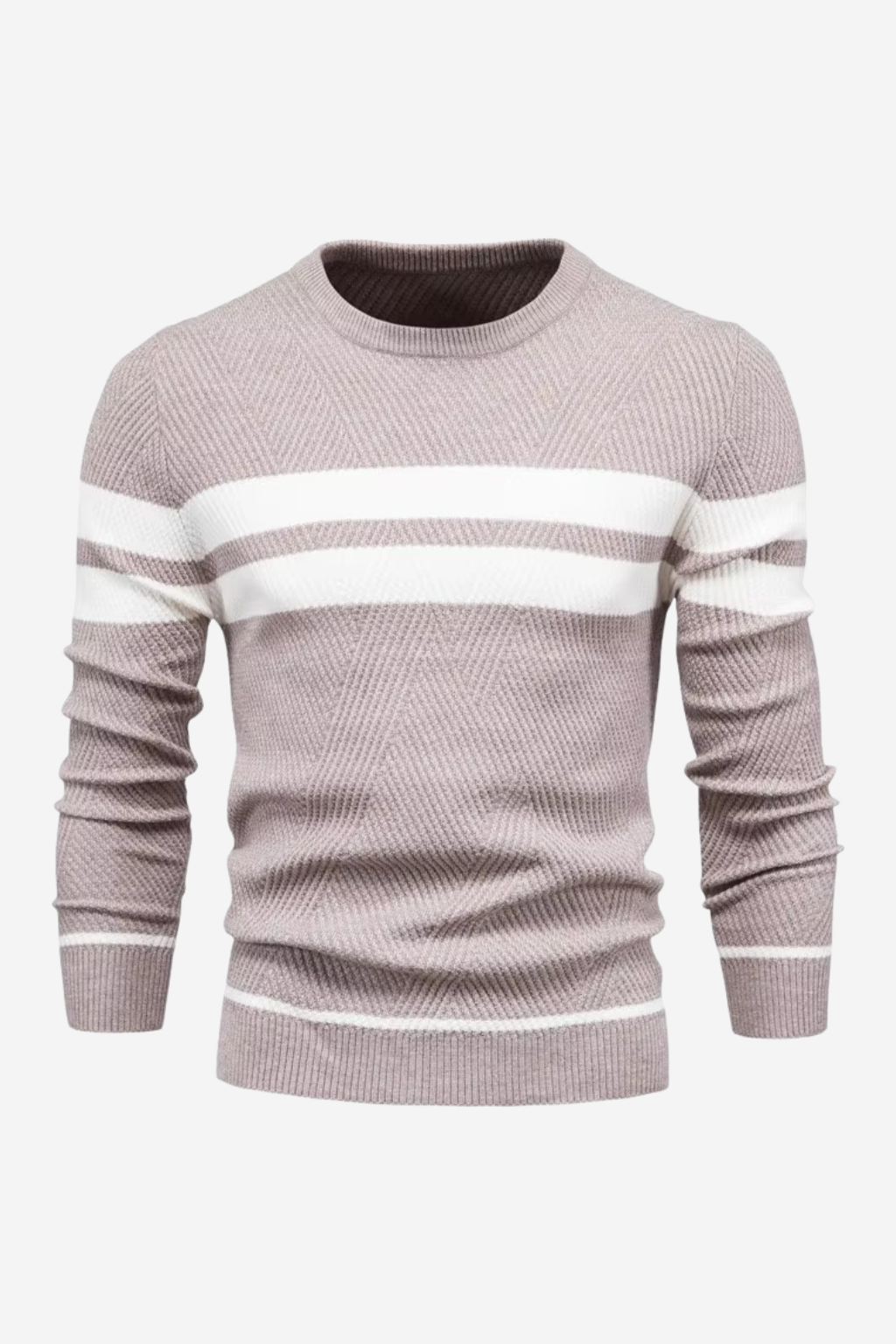 TRAMONTO O-NECK KNIT PULLOVER