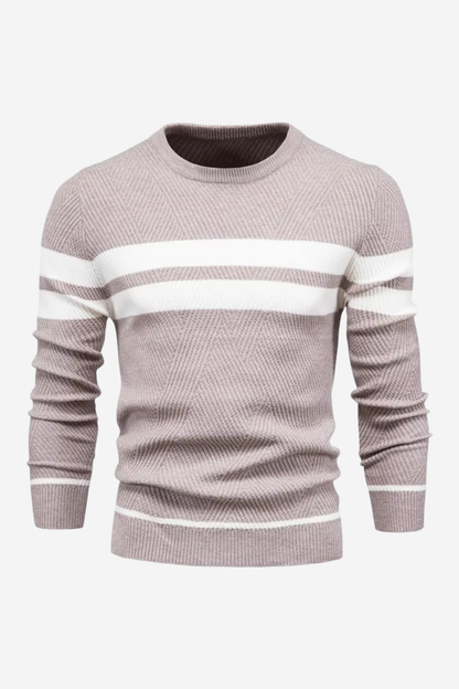 TRAMONTO O-NECK KNIT PULLOVER