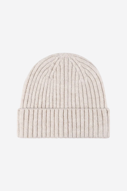 BOREALE NATURAL COTTON & WOOL BEANIE