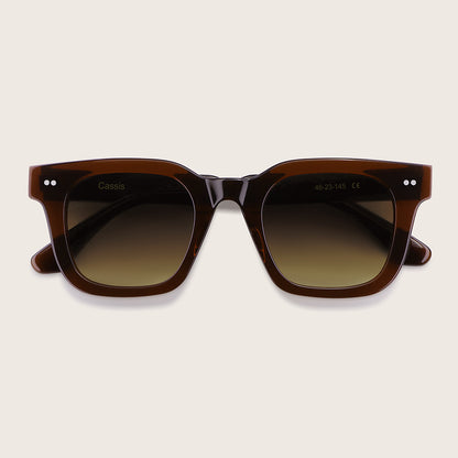 Marrjezi Cassis Square Sunglasses – Burgundy Crystal