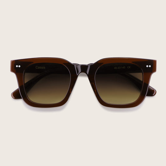 Marrjezi Cassis Square Sunglasses – Burgundy Crystal
