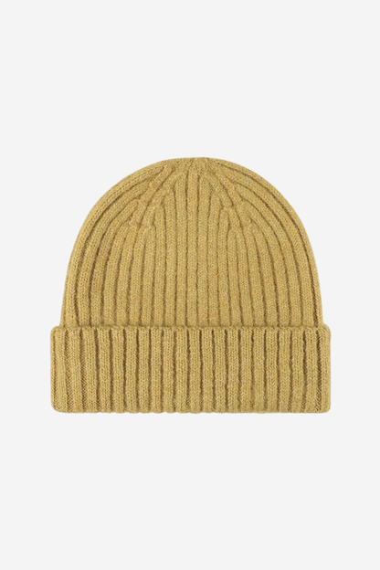 BOREALE NATURAL COTTON & WOOL BEANIE