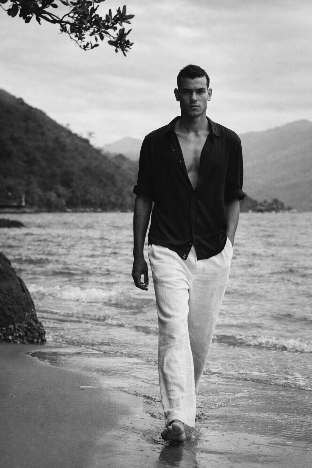 MARE COTTON LINEN PANTS