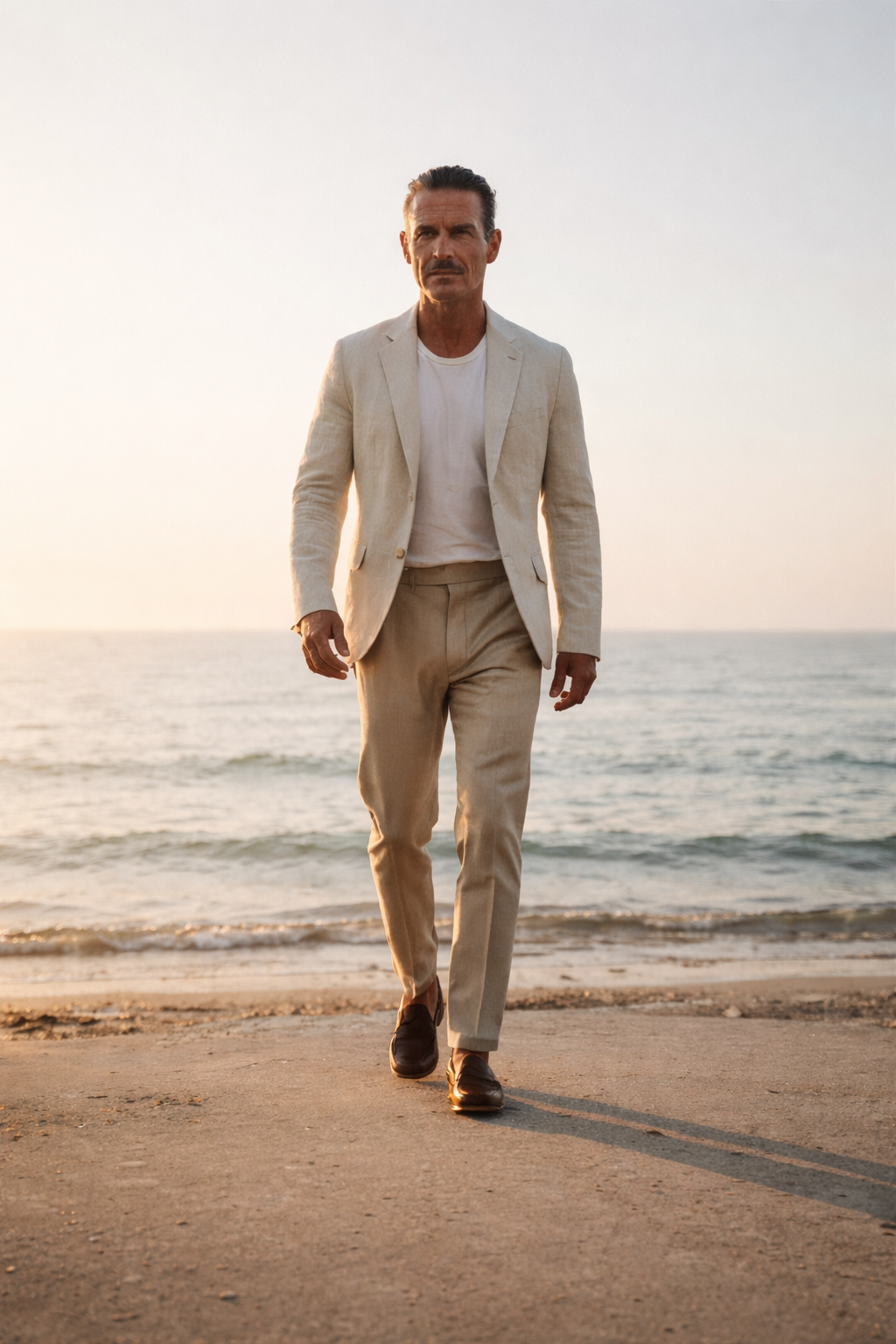 LINEN SUIT PANTS - Not finished