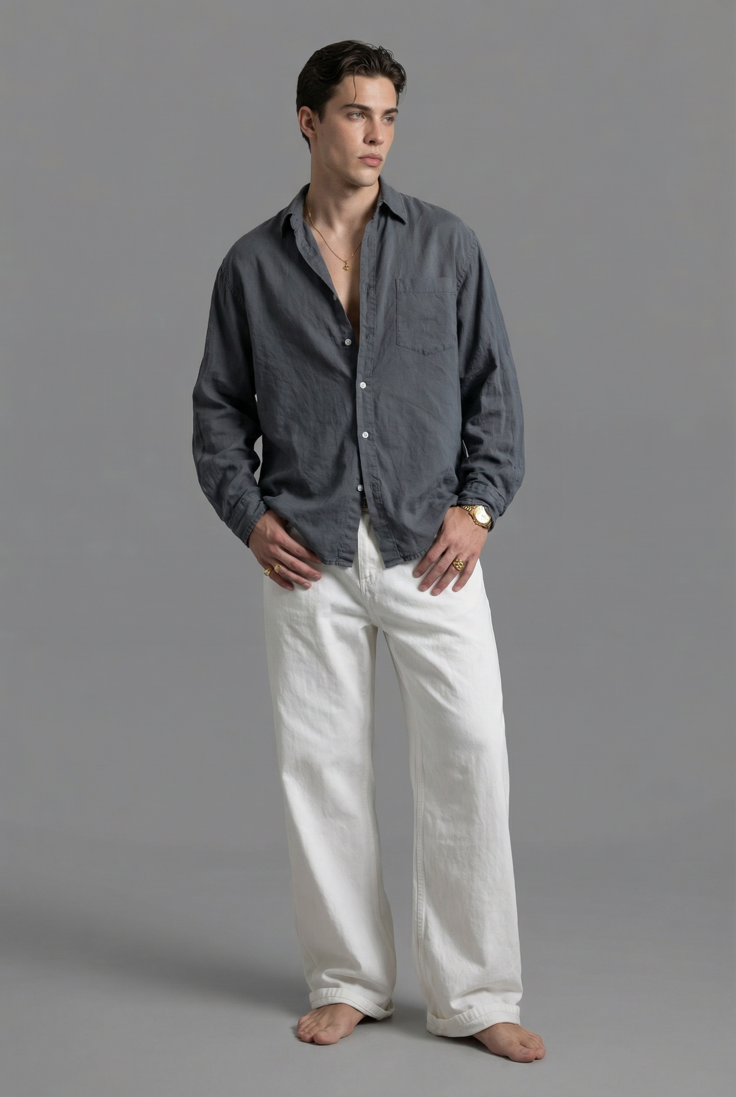 OMBRA VINTAGE COTTON SHIRT